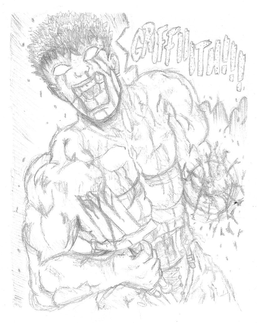 berserk holo sticker